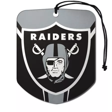 Fanmats Las Vegas Raiders Air Freshener 2 Pack Automotive Air Fresheners