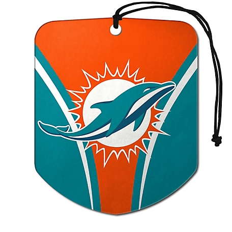 Fanmats Miami Dolphins Air Freshener, 2-Pack