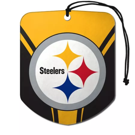 Fanmats Pittsburgh Steelers Air Freshener 2-Pack Automotive Air Fresheners