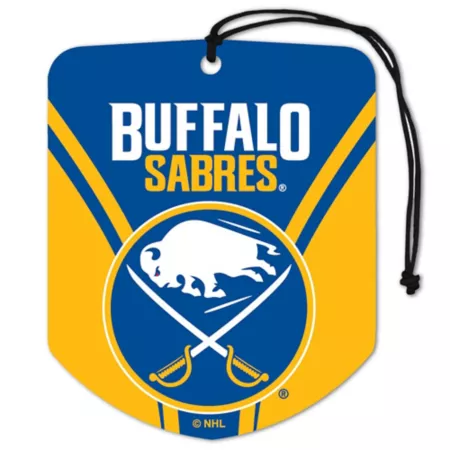 Fanmats Buffalo Sabers Air Freshener 2-Pack Automotive Air Fresheners