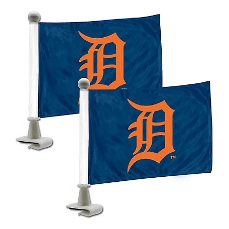 Fanmats Detroit Tigers Ambassador Flags, 2-Pack