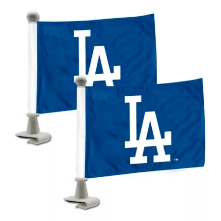 Fanmats Los Angeles Dodgers Ambassador Flag 2 Pack Vehicle Emblems & Decals