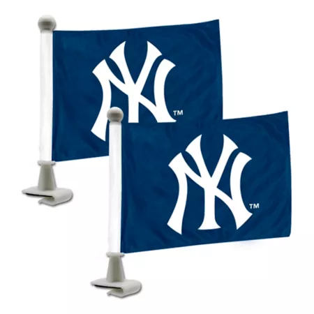 Fanmats New York Yankees Ambassador Flag 2 Pack Vehicle Emblems & Decals