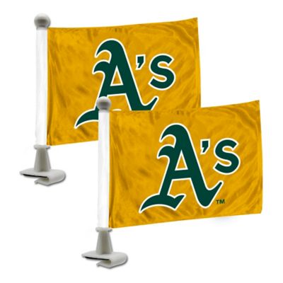 Fanmats Oakland Athletics Ambassador Flags, 2-Pack