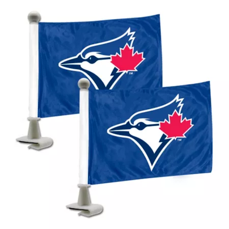 Fanmats - Toronto Blue Jays Ambassador Flags 2-Pack Vehicle Emblems & Decals