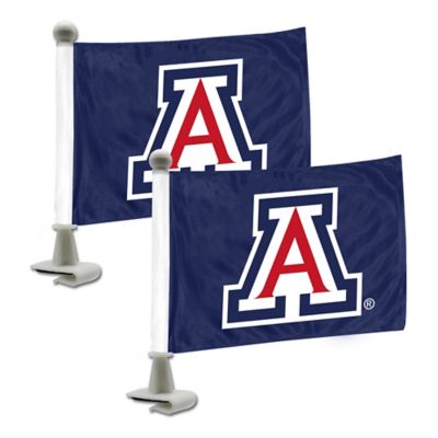 Fanmats Arizona Wildcats Ambassador Flags, 2-Pack
