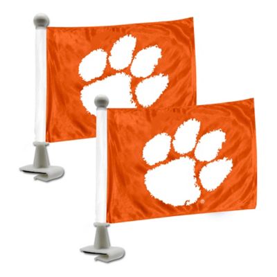 Fanmats Clemson Tigers Ambassador Flags, 2-Pack