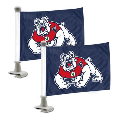 Fanmats Fresno State Bulldogs Ambassador Flags, 2-Pack