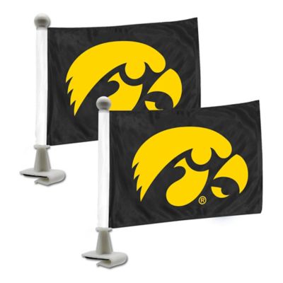 Fanmats Iowa Hawkeyes Ambassador Flags, 2-Pack