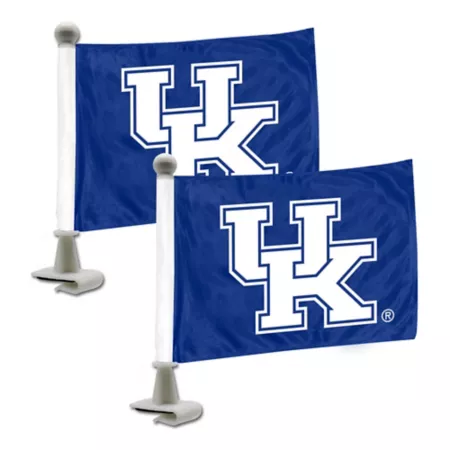 Fanmats Kentucky Wildcats Ambassador Flag 2 Pack Vehicle Emblems & Decals