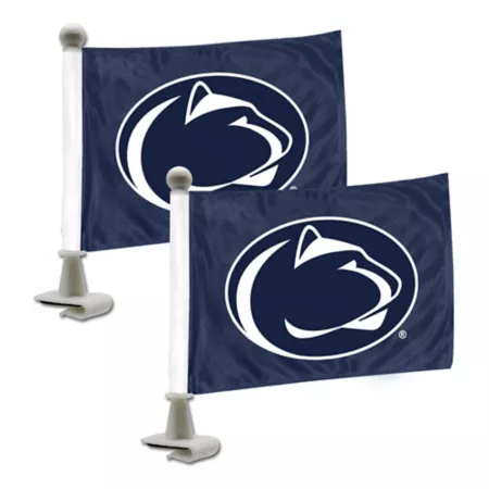 Fanmats Penn State Nittany Lions Ambassador Flags 2-Pack Vehicle Emblems & Decals