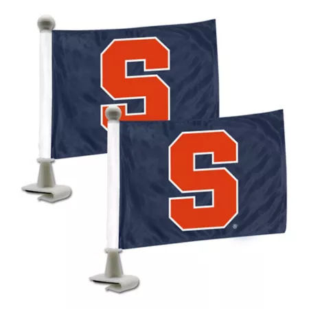 Fanmats Syracuse Orange Ambassador Flags 2 Pack Vehicle Emblems & Decals