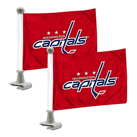 Fanmats Washington Capitals Ambassador Flags, 2-Pack