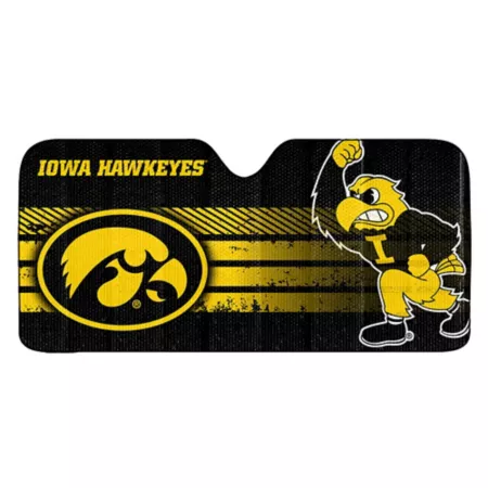 Fanmats Iowa Hawkeyes Automatic Sun Shade Window Sun Shades