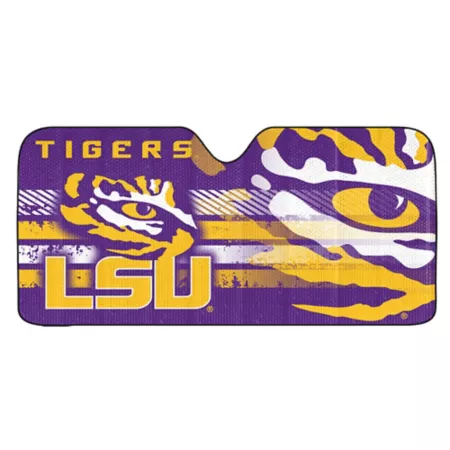 Fanmats LSU Tigers Automatic Sun Shade Window Sun Shades