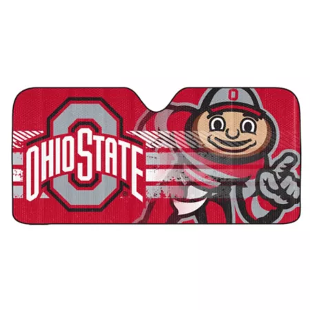 Fanmats Ohio State Buckeyes Automatic Sun Shade Window Sun Shades