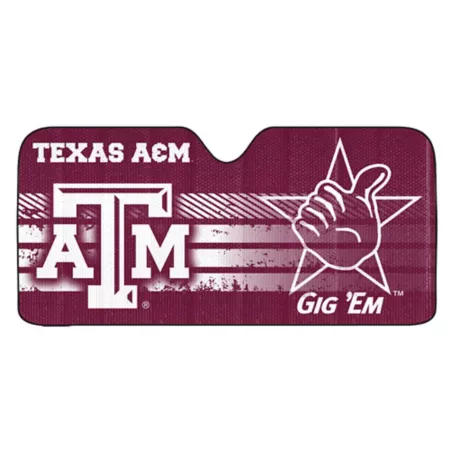 Fanmats Texas A&M Aggies Automatic Sun Shade Window Sun Shades