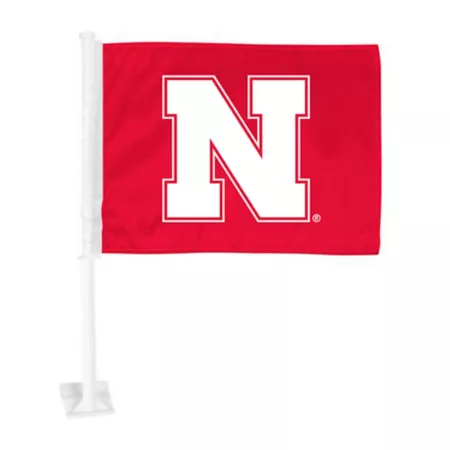 Fanmats Nebraska Cornhuskers Car Flag Vehicle Emblems & Decals