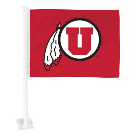 Fanmats Utah Utes Car Flag Vehicle Emblems & Decals