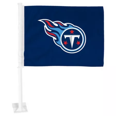 Fanmats Tennessee Titans Car Flag Vehicle Emblems & Decals