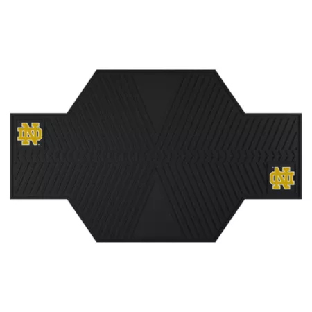 Fanmats Notre Dame Fighting Irish Motorcycle Mat Garage Floor Mats