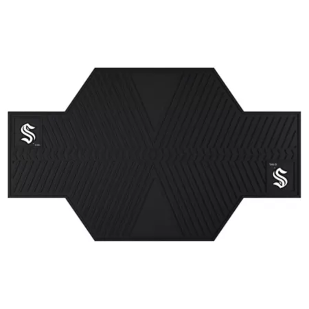 Fanmats Seattle Kraken Motorcycle Mat Garage Floor Mats