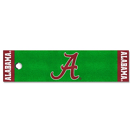 Fanmats Alabama Crimson Tide Putting Green Mat