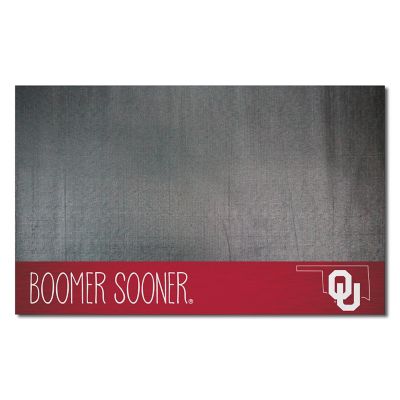Fanmats Oklahoma Sooners Southern Style Grill Mat