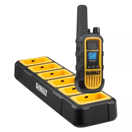 DeWALT 6-Port Charger for Dewalt 2W FRS Radio Two-Way Radios