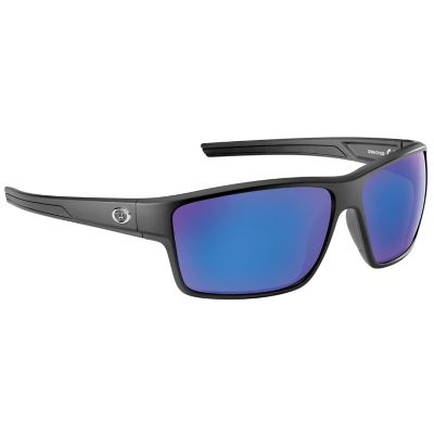 Flying Fisherman Mojarra Polarized Sunglasses, Black, Smoke Blue