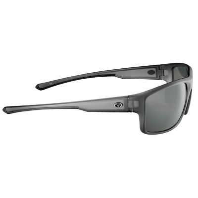 Image showing  Unisex Adult Grilamid Rectangular Chordata Sunglasses, Polarized, Gray, Smoke