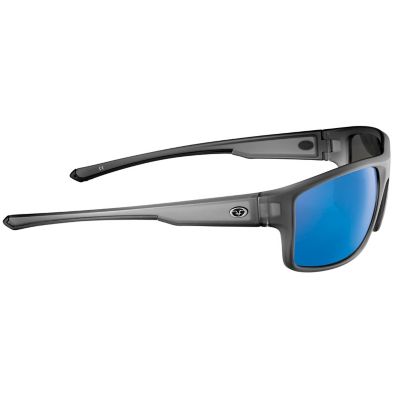 Image showing  Unisex Adult Grilamid Rectangular Chordata Sunglasses, Polarized, Gray, Smoke Blue