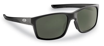Flying Fisherman Freeline Polarized Sunglasses, Black, Smoke