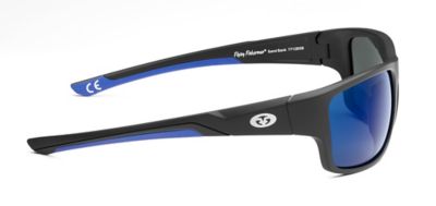 Image showing  Sank Bank Polarized Sunglasses, Black, Smoke Blue