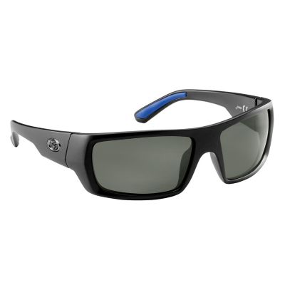 Flying Fisherman Sargasso Polarized Sunglasses, Black, Smoke