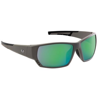 Image showing 0 th Flying Fisherman Drop Back Polarized Sunglasses, Gray, Amber Green