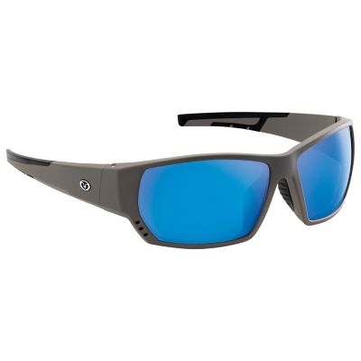 Flying Fisherman Drop Back Polarized Sunglasses, Gray, Smoke Blue