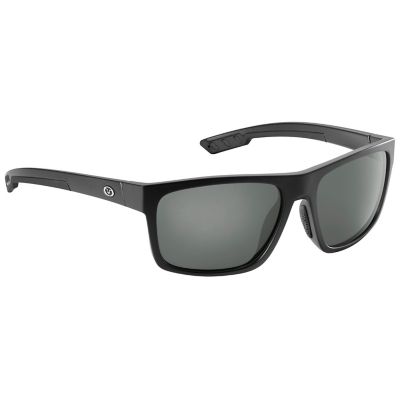 Flying Fisherman Offline Polarized Sunglasses, Black, Smoke