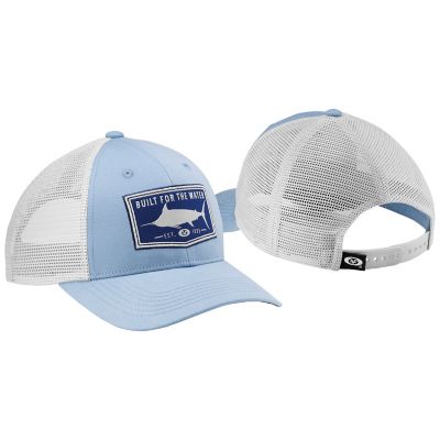 Image showing  Blue Marlin Patch Trucker Hat, Blue