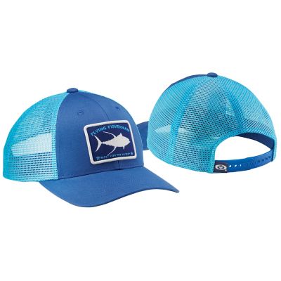 Image showing  Yellowfin Tuna Patch Trucker Hat, Royal