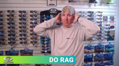 Image showing  Sunbandit UV Protective Face Mask Flying Fish