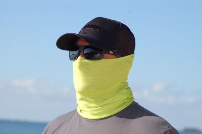 Image showing  Sunbandit UV Protective Face Mask Hi-Vis