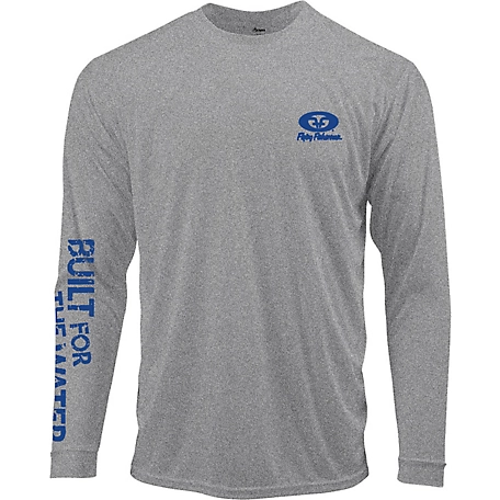 Flying Fisherman Built for the Water Long Sleeve Performance Tee at ...