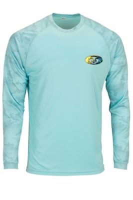 Flying Fisherman Mahi Skin Long Sleeve Performance T-Shirt