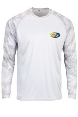 Flying Fisherman Mahi Skin Long Sleeve Performance T-Shirt