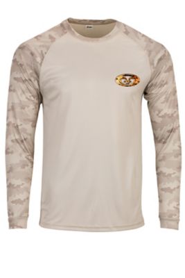 Image showing 0 th Flying Fisherman Redfish Skin Long-Sleeve Performance T-Shirt