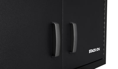 Image showing 6 th Stack-On 30 in. 2-Door Welded Steel Garage Wall Cabinet, GCW-2SF-BB