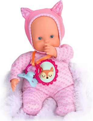 Nenuco Soft Baby Doll with 5 Real Life Functions Colorful Outfits 20cm, 700014781