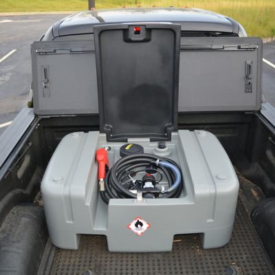 Image showing  56 gal. 12V Black Bull Low-Profile Diesel Fuel Transfer Tank and Pump