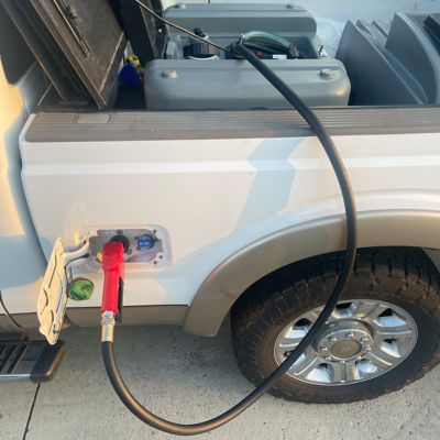 Image showing  56 gal. 12V Black Bull Low-Profile Diesel Fuel Transfer Tank and Pump